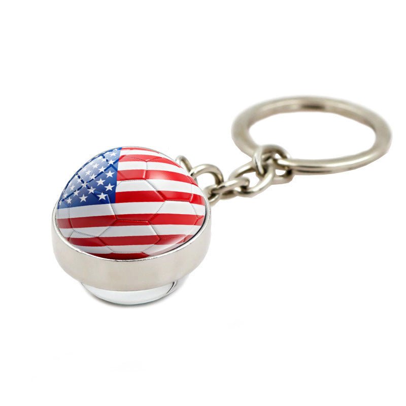 World Cup Cheer Ball Keychain - Yorkn Inc✅