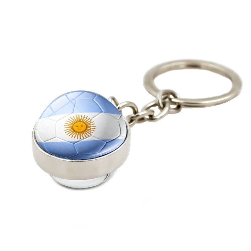 World Cup Cheer Ball Keychain - Yorkn Inc✅