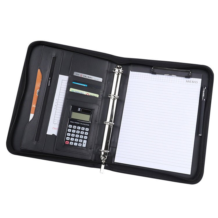 Zippered Letter Size Ring Binder - Yorkn Inc✅