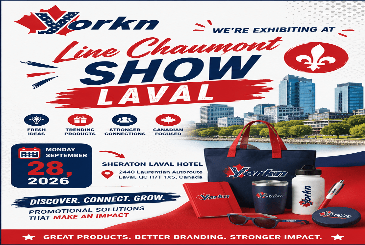 🍁 Yorkn is Heading to the Line Chaumont Show – Laval! - Yorkn Inc✅