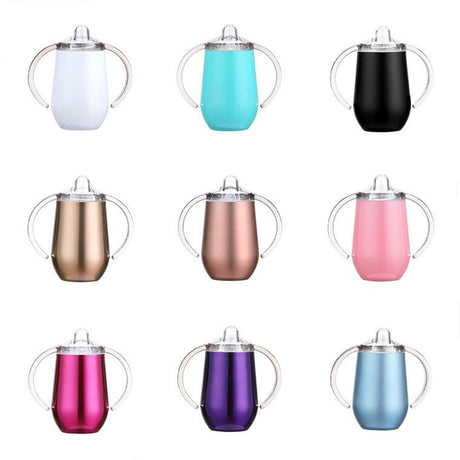 10 Oz Double Handle Eggshell Milk Bottle - Yorkn Inc✅