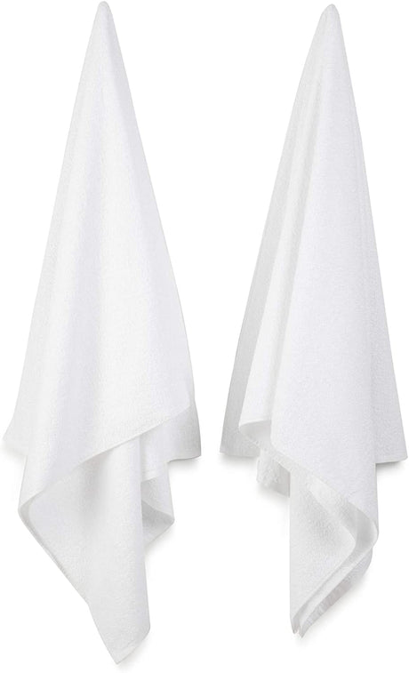 100% White Cotton Towel - Yorkn Inc✅
