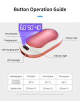10000mah Power Bank Hand Warmer - Yorkn Inc✅