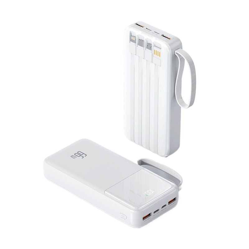10000mah Power Bank With Cables - Yorkn Inc✅