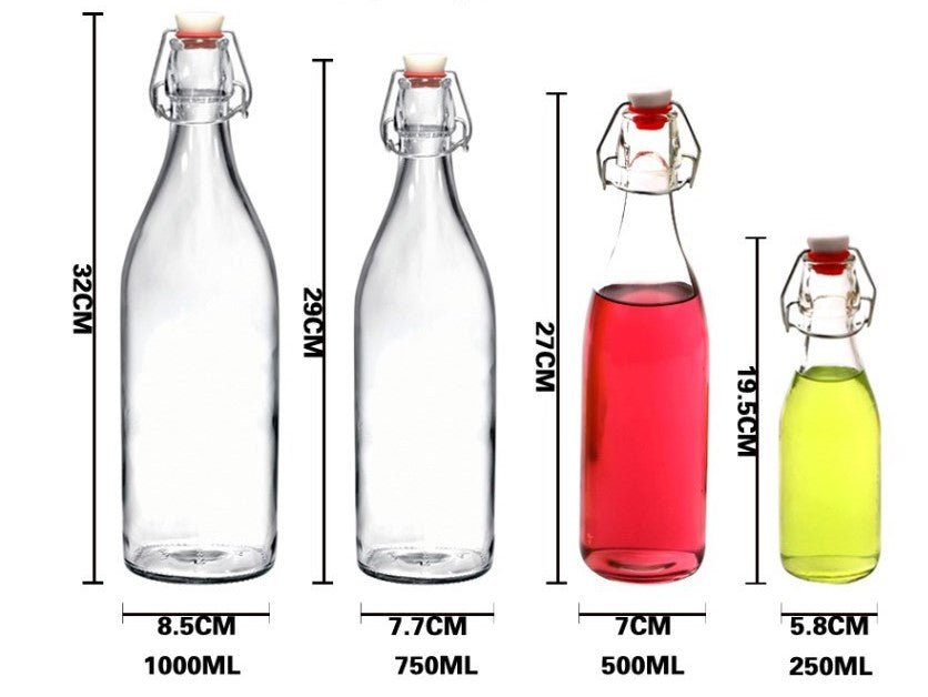 1000ml Glass Bottle - By Boat - Yorkn Inc✅