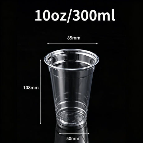 10oz Clear Pet Disposable Cold Drink Cups - Yorkn Inc✅