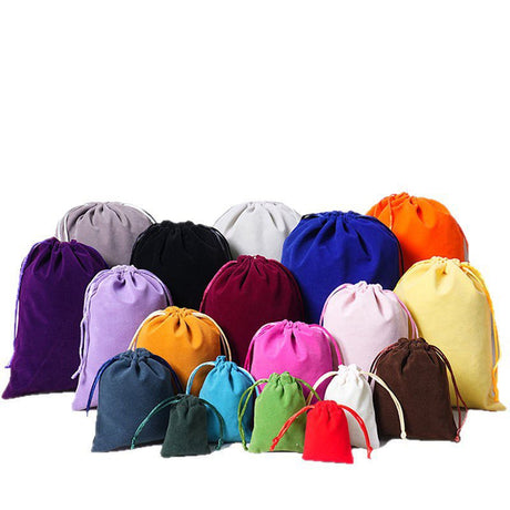 10x14 Inches Velvet Drawstring Pouch - Yorkn Inc✅