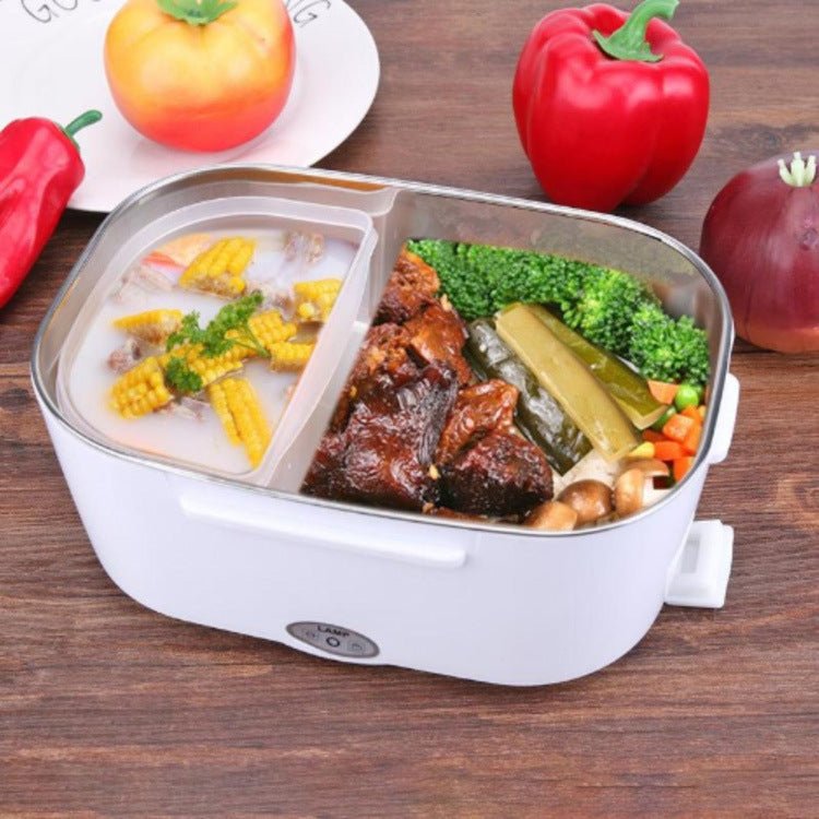 110v/220v/12v Car Lunch Box Food Heater - Yorkn Inc✅