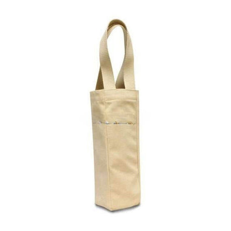 12oz Cotton Single Wine Bag - Yorkn Inc✅