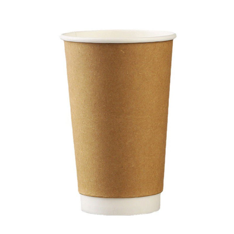 12oz Double Layer Coffee Cup With Lip - Yorkn Inc✅