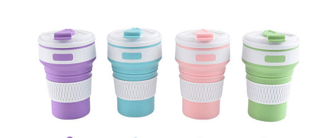 12oz Silicone Collapsible Coffee Cup - Yorkn Inc✅