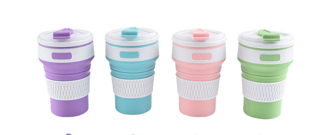12oz Silicone Collapsible Coffee Cup - Yorkn Inc✅