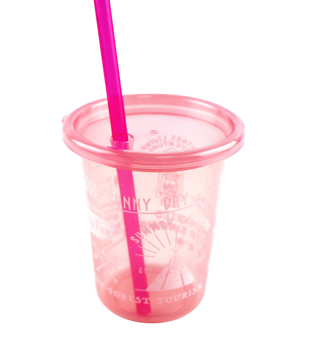 12oz Stadium Cup With Lid And Straw - Yorkn Inc✅