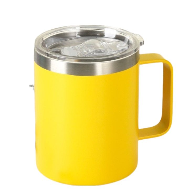 12oz Stainless Steel Handle Cup - Yorkn Inc✅