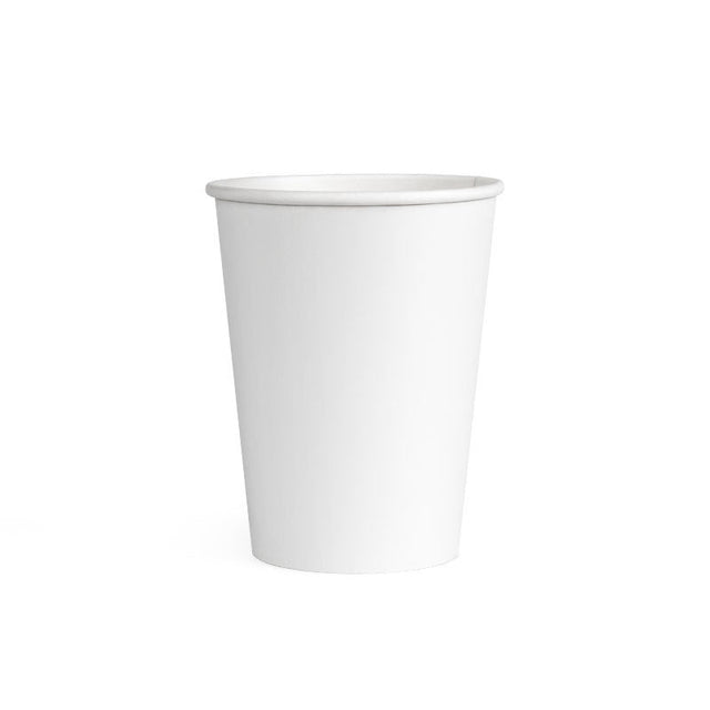 12oz White Cup With Sleeve - Yorkn Inc✅