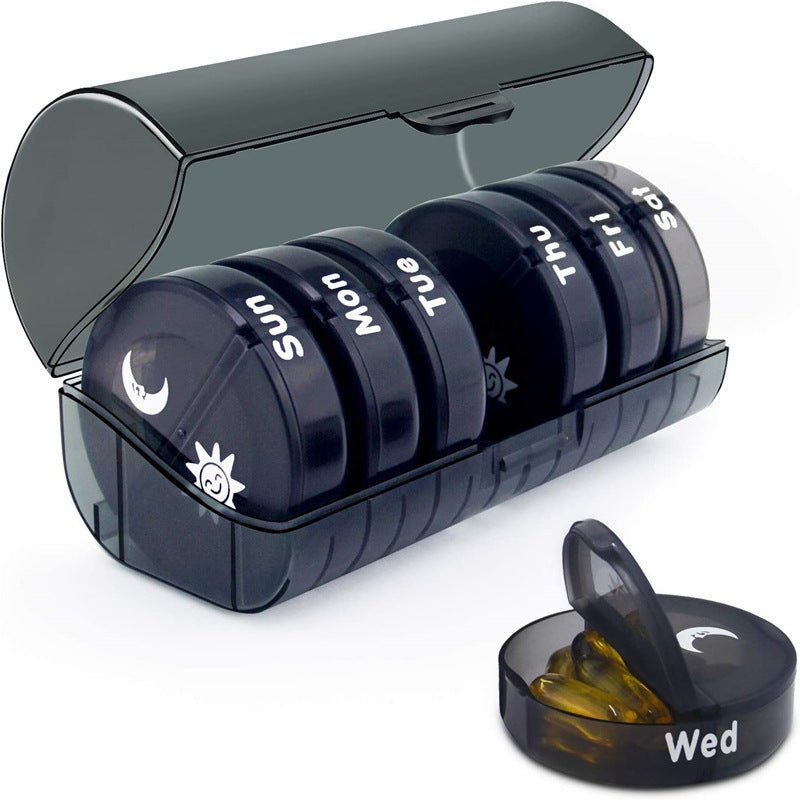 14 Compartments 7 Days Pill Box - Yorkn Inc✅