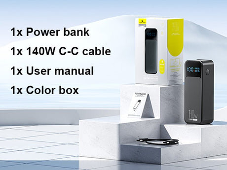 140w 27000 Mah Fast - charge Laptop Power Bank - Yorkn Inc✅