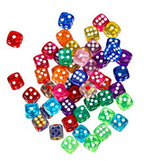 14mm Transparent Dice - Yorkn Inc✅