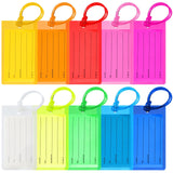 Pvc Clear Luggage Tag With Paper Card
