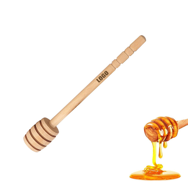 15cm Wooden Honey Dipper Stick Stirrer - Yorkn Inc✅