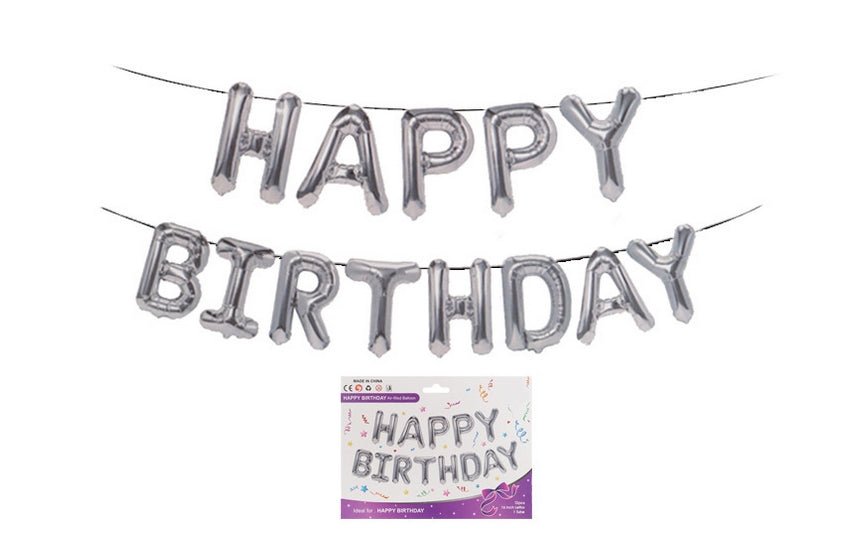 16 Inch Happy Birthday Balloons Set - Yorkn Inc✅