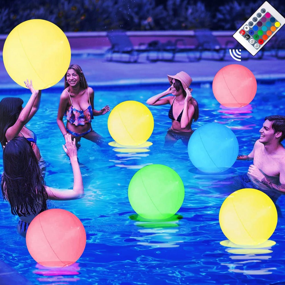 16 Inch Led Beach Ball - Yorkn Inc✅