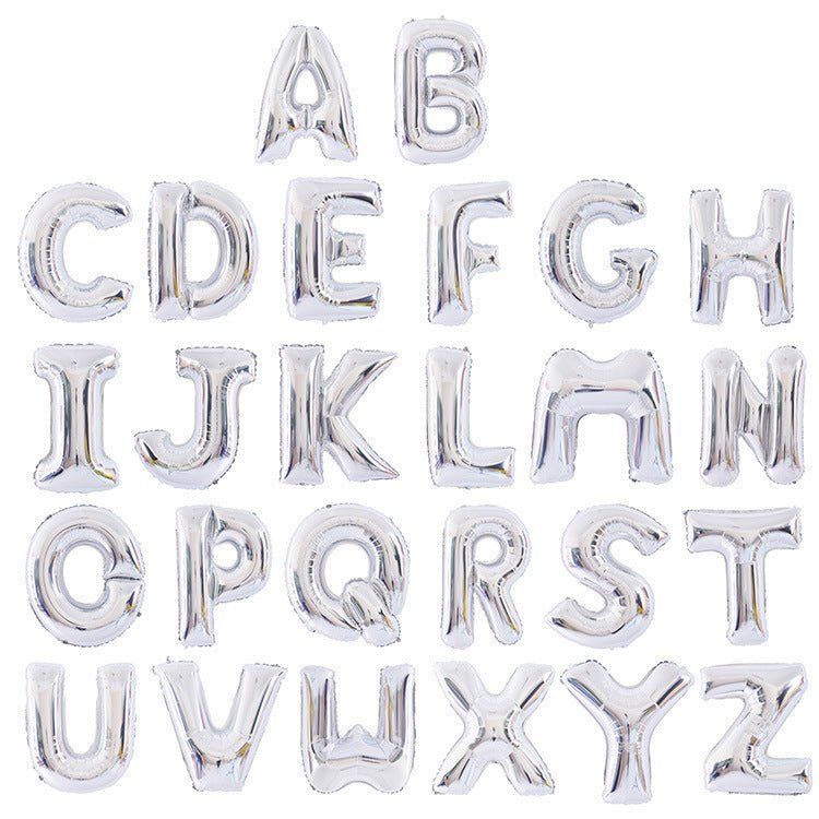 16 Inch Letter Balloon - Yorkn Inc✅