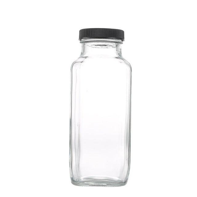 16oz Clear Glass Bottle - Yorkn Inc✅