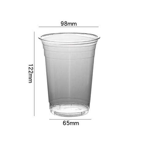 16oz Plastic Cup With Hole Lid - Yorkn Inc✅