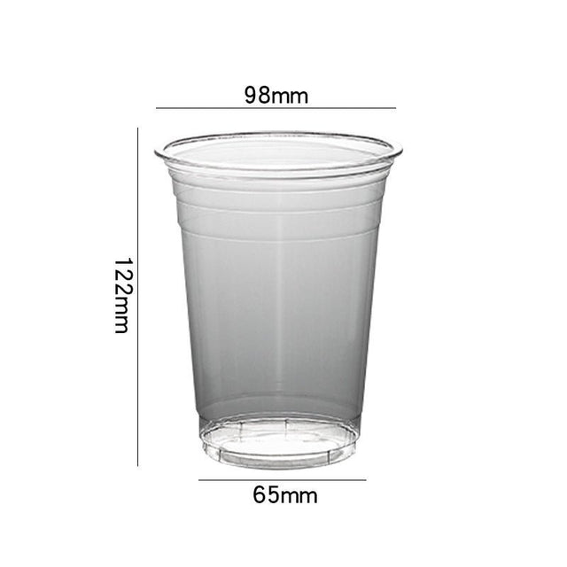 16oz Plastic Cup With Hole Lid - Yorkn Inc✅