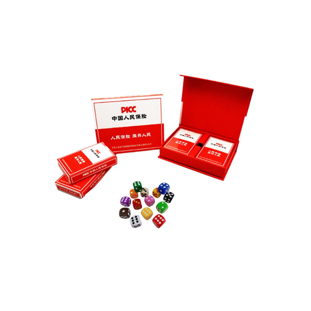 2 - pack Playing Cards & 5pcs Dice - Yorkn Inc✅