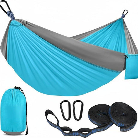 2 - person Outdoor Hammock With Strap - Yorkn Inc✅