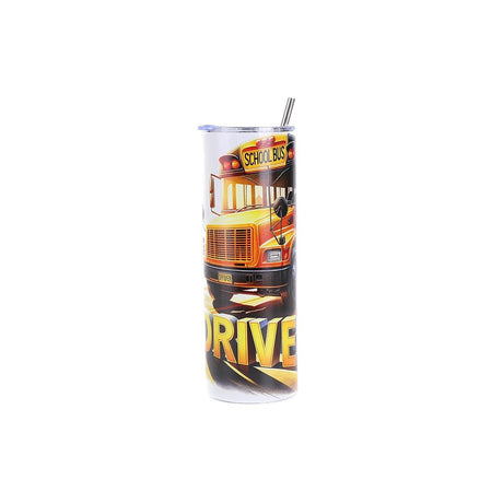 20oz Stainless Steel Straw Bottle - Yorkn Inc✅