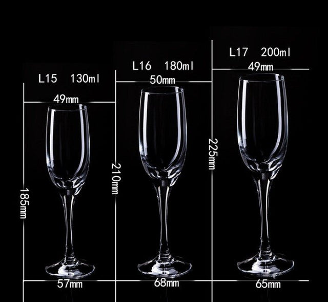 220ml Glass Champagne Flute - By Boat - Yorkn Inc✅