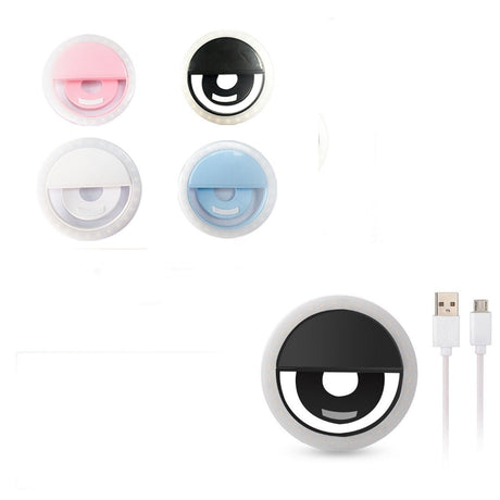 24 Led Bubbles Usb Rechargeable Phone Selfie Light - Yorkn Inc✅
