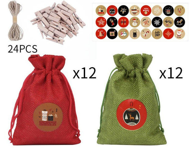 24pcs Christmas Bag Set - Yorkn Inc✅