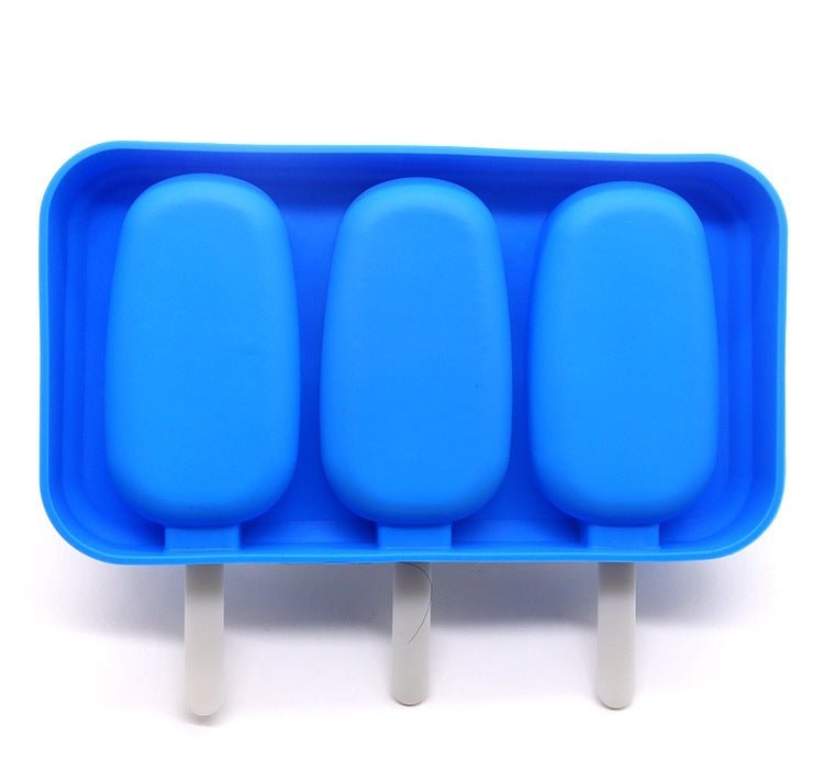 3 Cavities Silicone Ice Cream Mold - Yorkn Inc✅