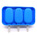 3 Cavities Silicone Ice Cream Mold - Yorkn Inc✅