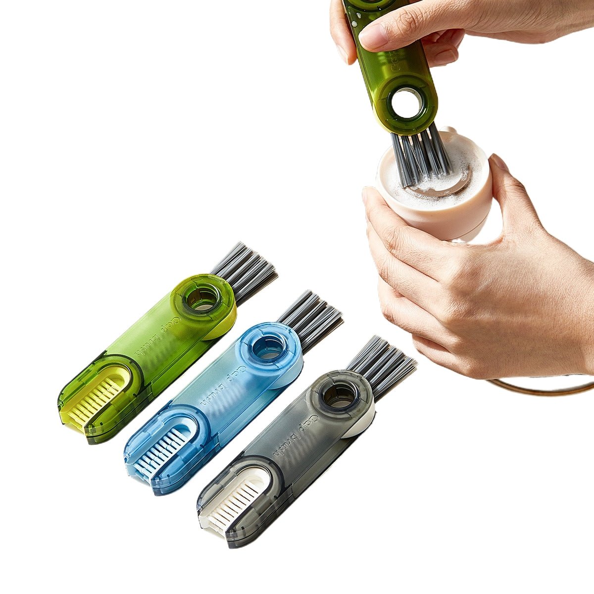 3 In 1 Cup Lid Cleaning Brush Set - Yorkn Inc✅