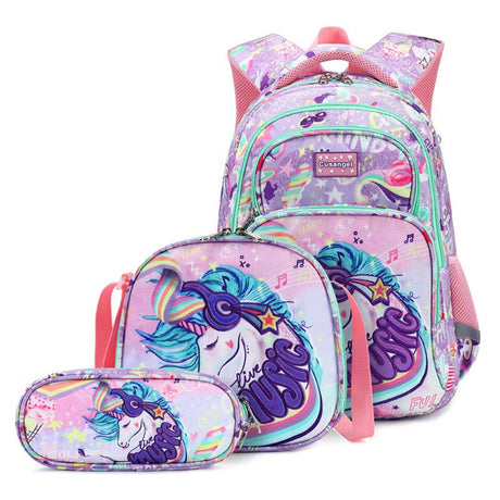 3 - in - 1 Kids School Backpack Set - Yorkn Inc✅