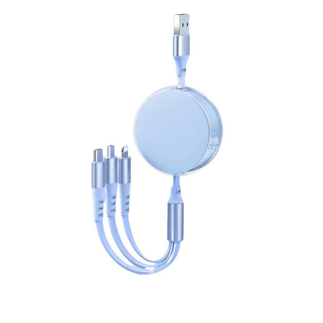 3 - in - 1 Retractable Charging Cable - Yorkn Inc✅