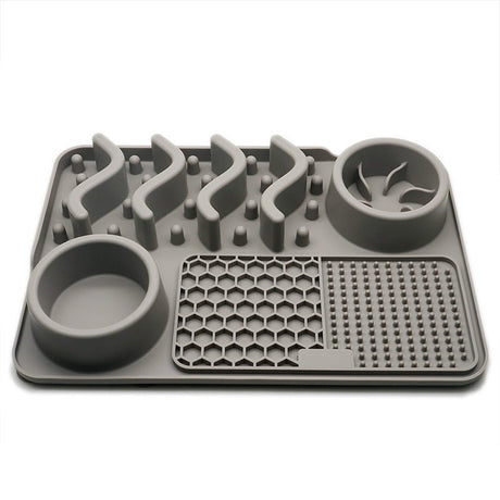 3 In 1 Silicone Pet Slow Feeding Lick Mat - Yorkn Inc✅