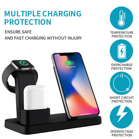 3 In 1 Wireless Charger Station - Yorkn Inc✅