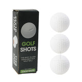 3-piece Golf Ball Shaped Shot Glass Set - Yorkn Inc✅