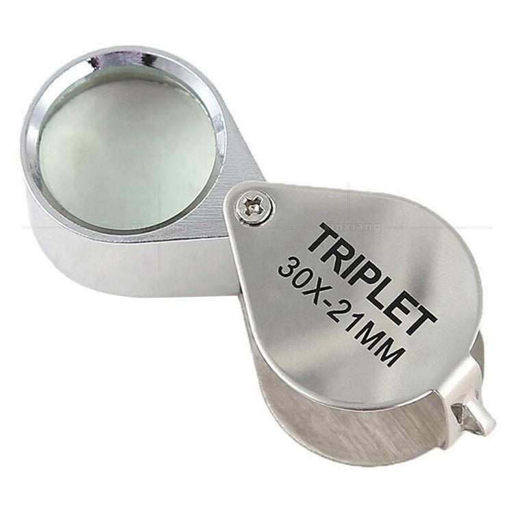 30 X 21mm Glass Jeweler Loupe Magnifier  - Yorkn Inc✅