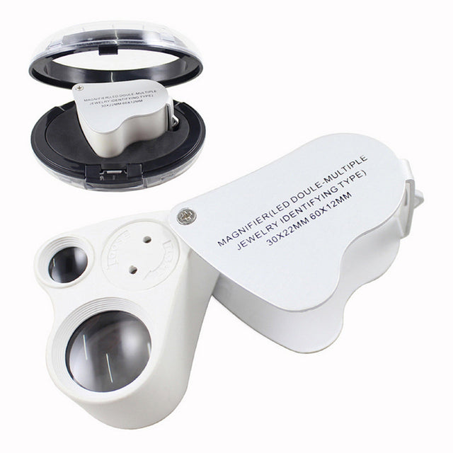 30x 60x Led Loupe Jewelry Magnifier  - Yorkn Inc✅