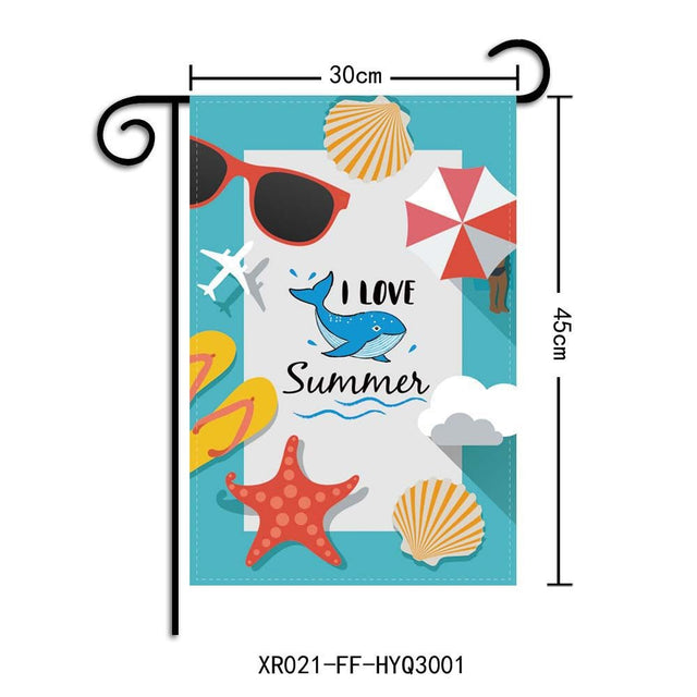 30x45cm Full Color Garden Flag - Yorkn Inc✅