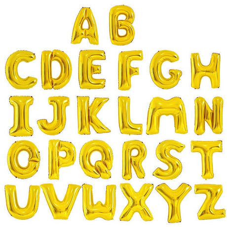 32 Inch Letter Balloon - Yorkn Inc✅