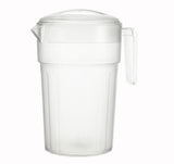 34 Oz clear Pitcher With Lid - Yorkn Inc✅