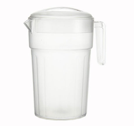34 Oz clear Pitcher With Lid - Yorkn Inc✅
